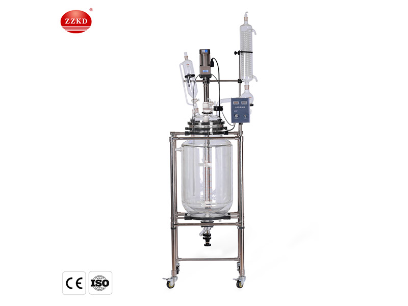 100L Jacketed Glass Reactor