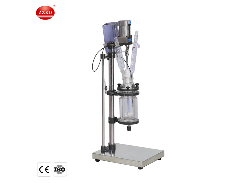 1L Jacketed Glass Reactor-2