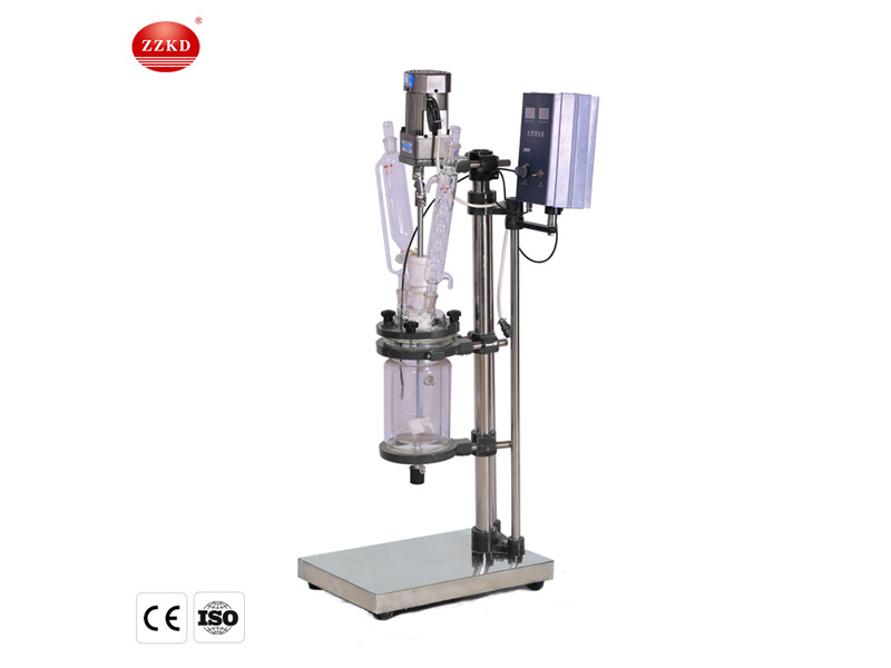 1L Jacketed Glass Reactor-3