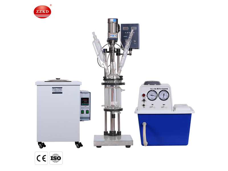 1L Jacketed Glass Reactor-4