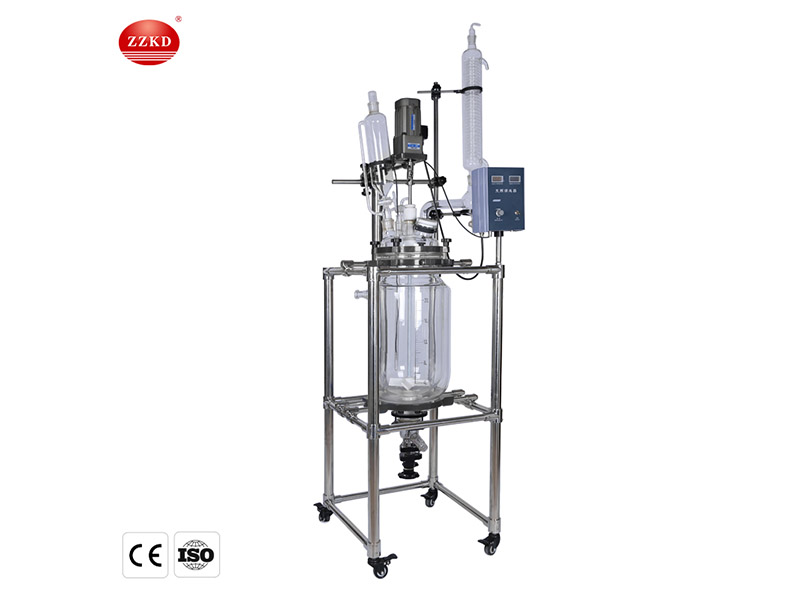 20L Jacketed Glass Reactor-2