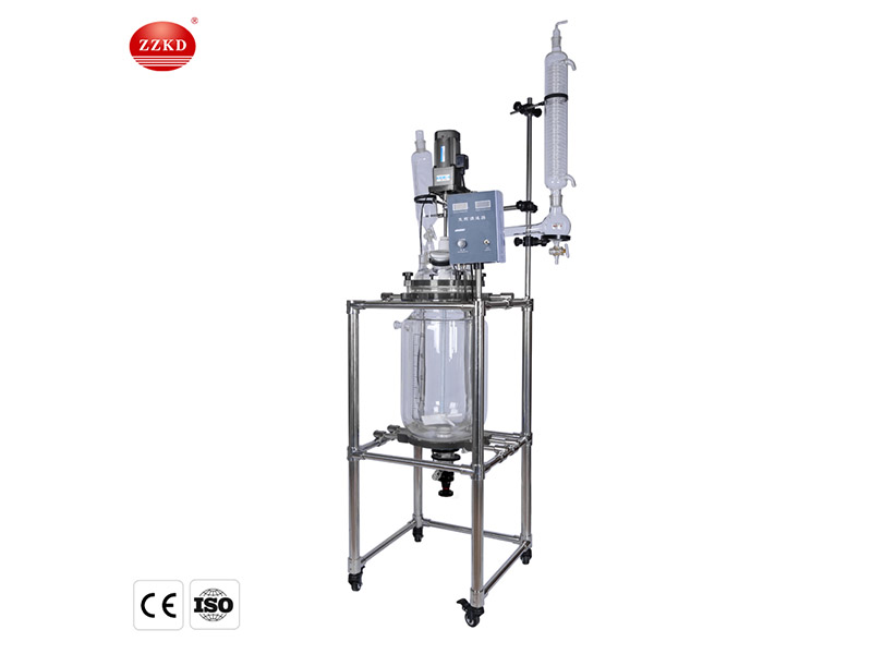 20L Jacketed Glass Reactor-3