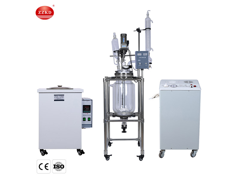 20L Jacketed Glass Reactor-4