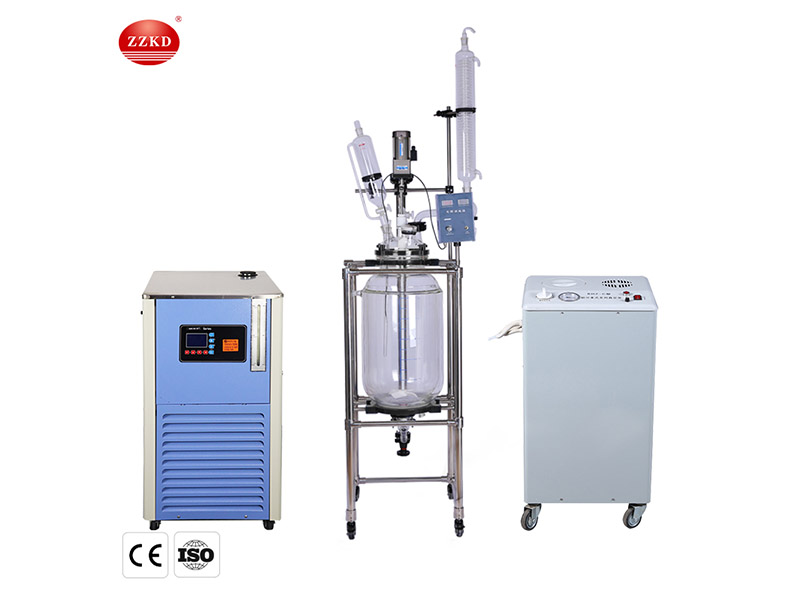 50L Jacketed Glass Reactor-4