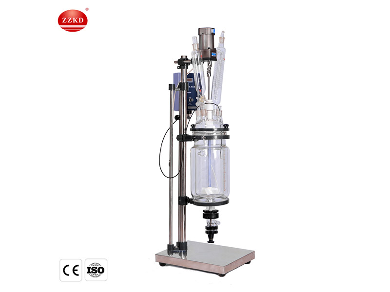 5L Jacketed Glass Reactor-3