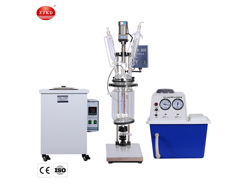 5L Jacketed Glass Reactor-4