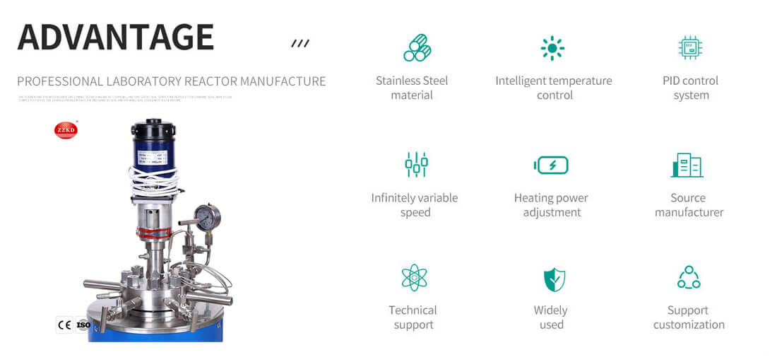 High Pressure Autoclave Reactor Features