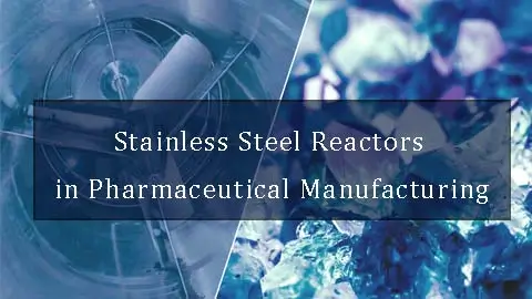 Stainless Steel Reactors in Pharmaceutical Manufacturing: A Comprehensive Guide