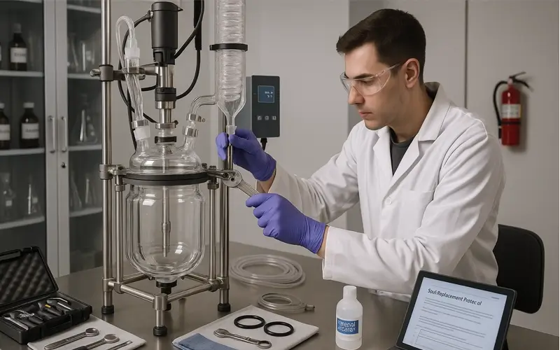 Maintaining Glass Reactor System Maintaining Glass Reactor System
