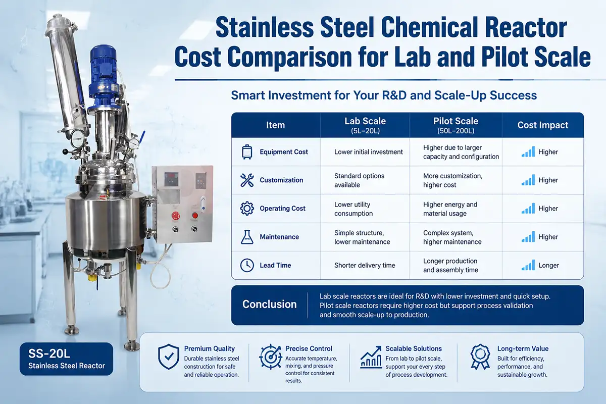 What is the Cost of Stainless Steel Chemical Reactor? | ZZKD