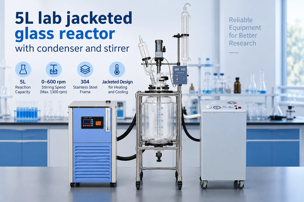 Which Jacketed Glass Reactor Is Best for Lab Scale?